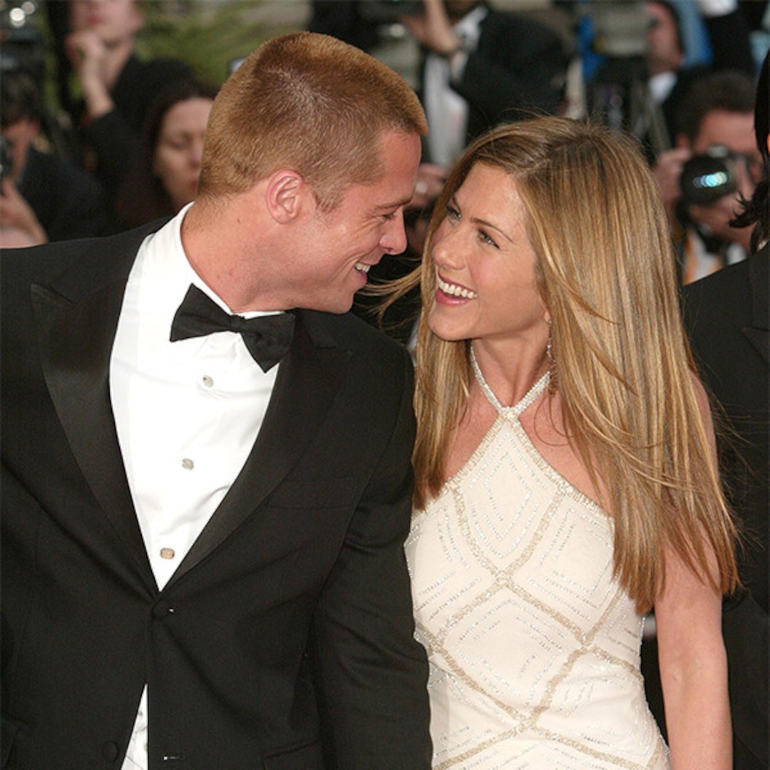 Why Brad Pitt And Jennifer Aniston Are Still Everyone S Golden Couple E Online